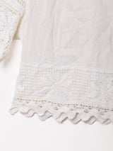 クロシェスリーブ 半袖 ユーロブラウス