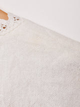 クロシェスリーブ 半袖 ユーロブラウス