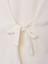 パフスリーブ Vネック ユーロブラウス