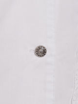 スタンドカラー パフスリーブ ユーロブラウス