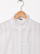 パフスリーブ 半袖 ユーロブラウス