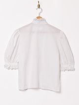 パフスリーブ 半袖 ユーロブラウス