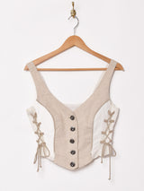 サイドリボン チロルベスト