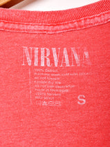 NIRVANA 長袖 プリントバンドTシャツ
