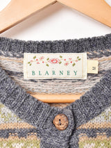 総柄 カーディガン