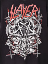 SLAYER プリント バンドTシャツ