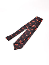 【2色展開】キツネ柄 ネクタイ