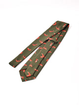 【2色展開】キツネ柄 ネクタイ