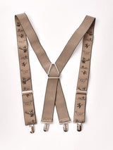 【2色展開】アニマル柄 サスペンダー