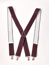 【2色展開】小紋柄 サスペンダー