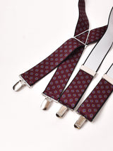 【2色展開】小紋柄 サスペンダー