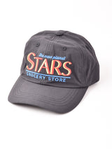 【2色展開】ロゴ刺繍入り キャップ 「STARS」