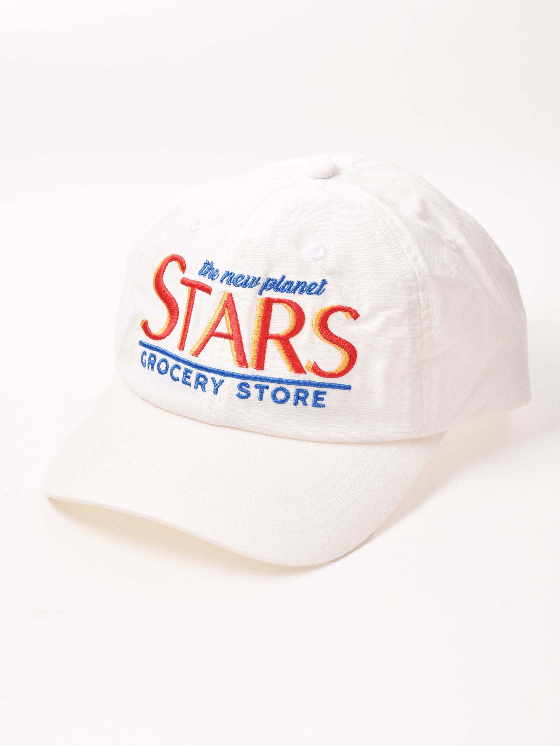 2色展開】ロゴ刺繍入り キャップ 「STARS」 – 古着屋Top of the Hillの