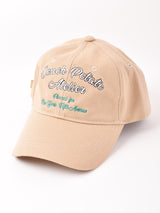 【2色展開】ロゴ刺繍入り キャップ 「Couch POTATO」