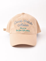 【2色展開】ロゴ刺繍入り キャップ 「Couch POTATO」