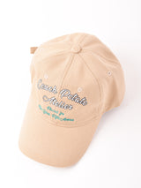 【2色展開】ロゴ刺繍入り キャップ 「Couch POTATO」