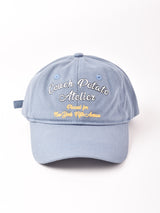 【2色展開】ロゴ刺繍入り キャップ 「Couch POTATO」