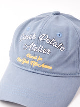 【2色展開】ロゴ刺繍入り キャップ 「Couch POTATO」