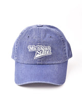 【2色展開】ロゴ刺繍入り キャップ 「Michigan State」