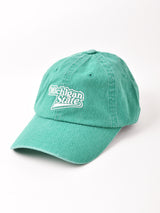 【2色展開】ロゴ刺繍入り キャップ 「Michigan State」