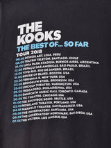 The Kooks 「THE BEST OF... SO FAR TOUR 2018 」バンドTシャツ