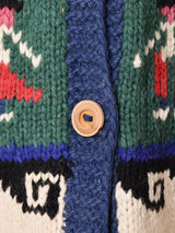 ハンドメイド風デザイン カーディガン