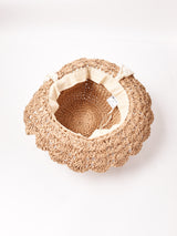 【2色展開】レースリボン ペーパーハット