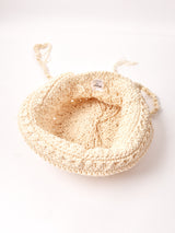 【2色展開】リボン クロシェハット