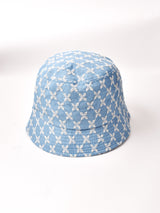 【2色展開】刺繍 花柄 バケットハット