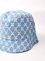 【2色展開】刺繍 花柄 バケットハット