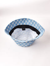 【2色展開】刺繍 花柄 バケットハット