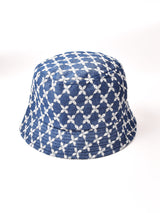 【2色展開】刺繍 花柄 バケットハット