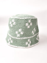 【2色展開】クロスパターン ニットハット