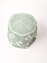 【2色展開】クロスパターン ニットハット