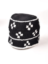 【2色展開】クロスパターン ニットハット