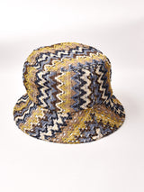 【2色展開】ジグザグ編み バケットハット