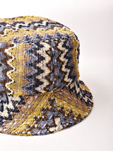 【2色展開】ジグザグ編み バケットハット