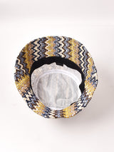 【2色展開】ジグザグ編み バケットハット