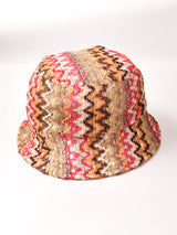 【2色展開】ジグザグ編み バケットハット