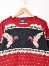 WOOLRICH バード 総柄 セーター