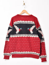 WOOLRICH バード 総柄 セーター