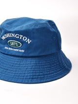 【2色展開】刺繍入り バケットハット「WASHINGTON 1871」