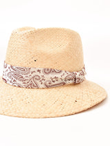 【2色展開】中折れ ラフィアハット