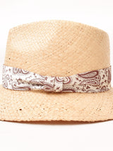 【2色展開】中折れ ラフィアハット