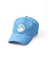 【2色展開】刺繍入り コットンリネンキャップ【A GLARING SUNSET ON THE BEACH】