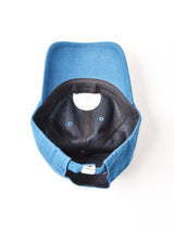 【2色展開】刺繍入り コットンリネンキャップ【A GLARING SUNSET ON THE BEACH】