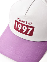 【2色展開】フロッキープリント キャップ【VOLUME UP 1997】