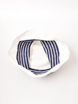 ワイヤー入り マリンボーダー ニットハット