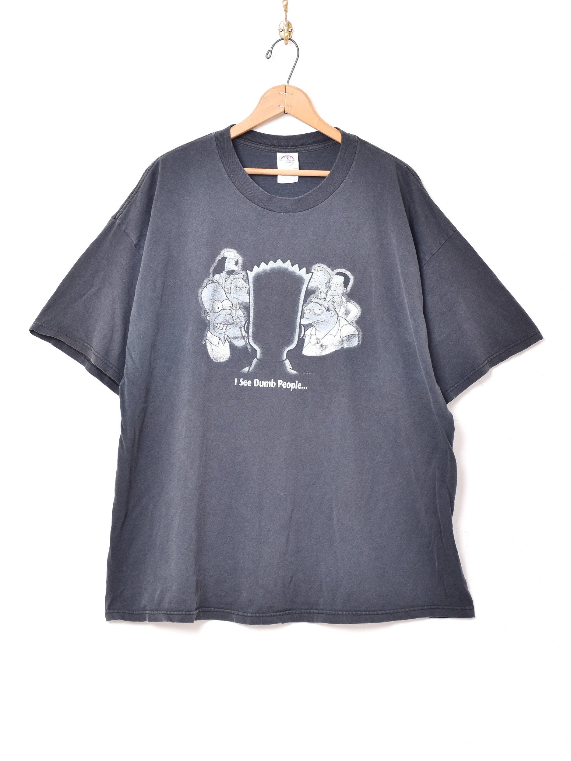 00's The Simpsons Sixth Sense Tシャツ　パロディ