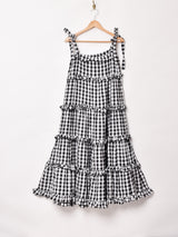 Emerald Motel ギンガムチェック ティアード キャミソールワンピース